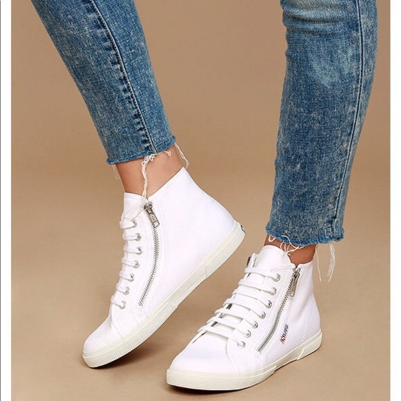 superga white high tops